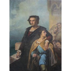 Scoala italiana (Autor necunoscut) - La balcon