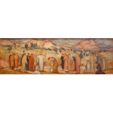 Sever BURADA (Buradescu) (1896-1968) - Scena din viata lui Iisus